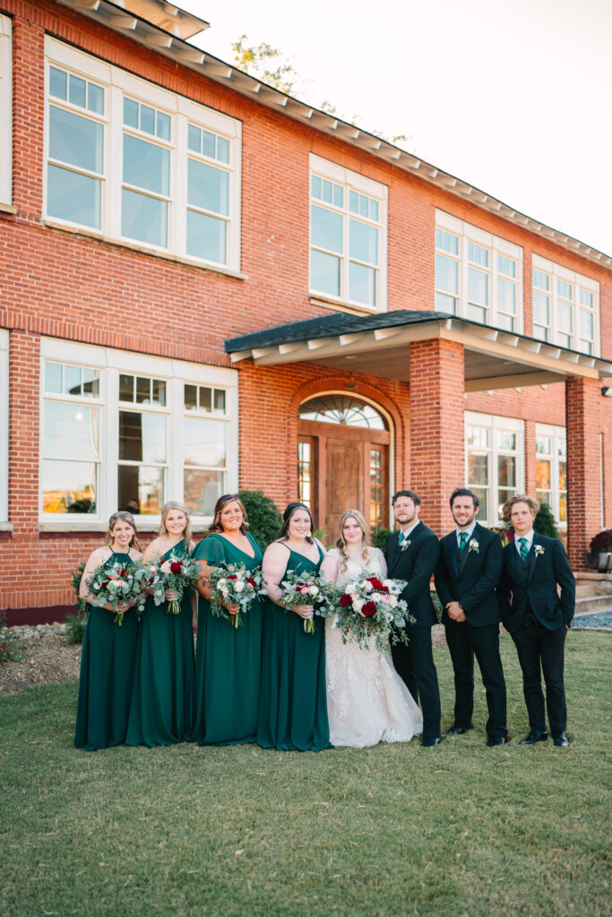School House in Travelers Rest Wedding Photographer