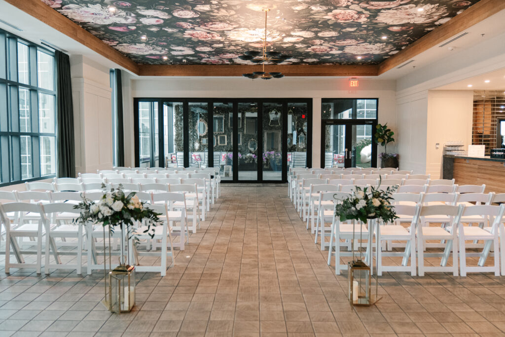 The AC Hotel Indoor Ceremony space