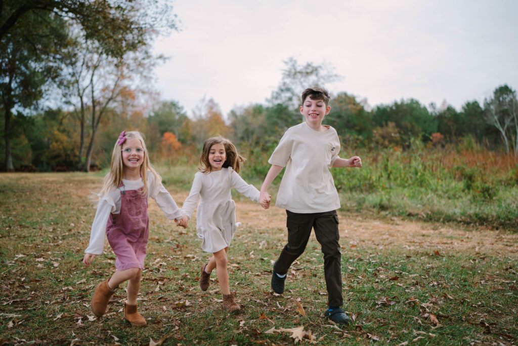 Family Session in Greenville SC Park