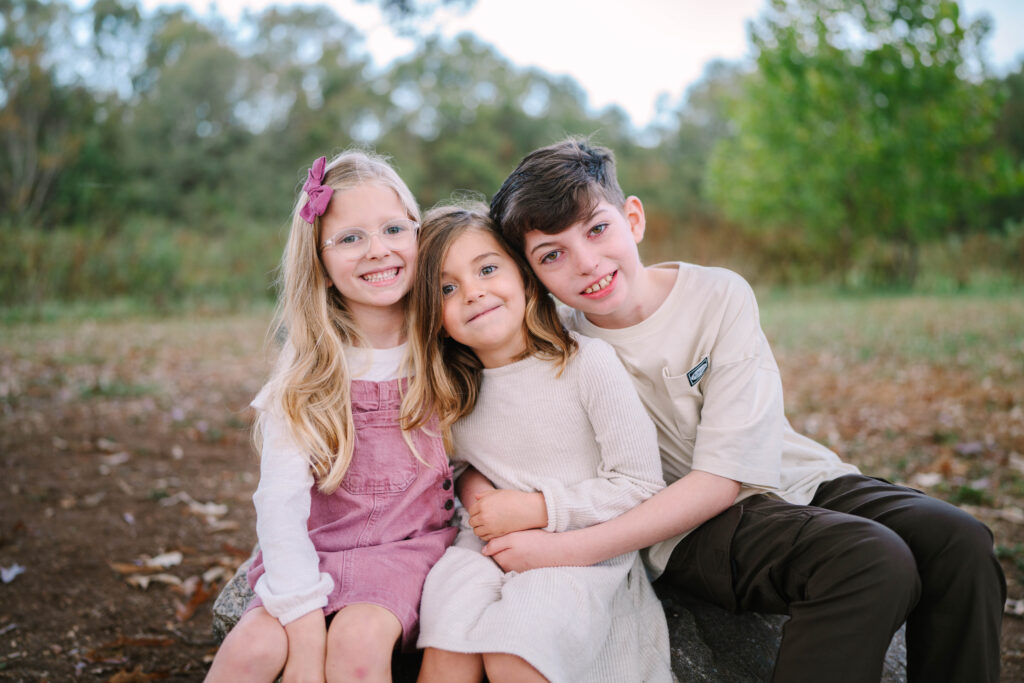 Family Session in Greenville SC Park