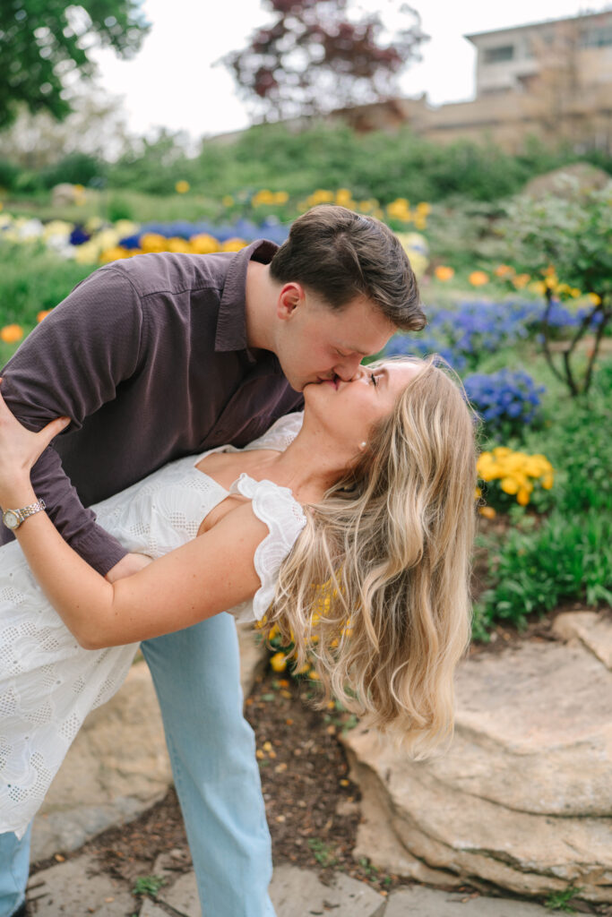 Falls Park Engagement Session