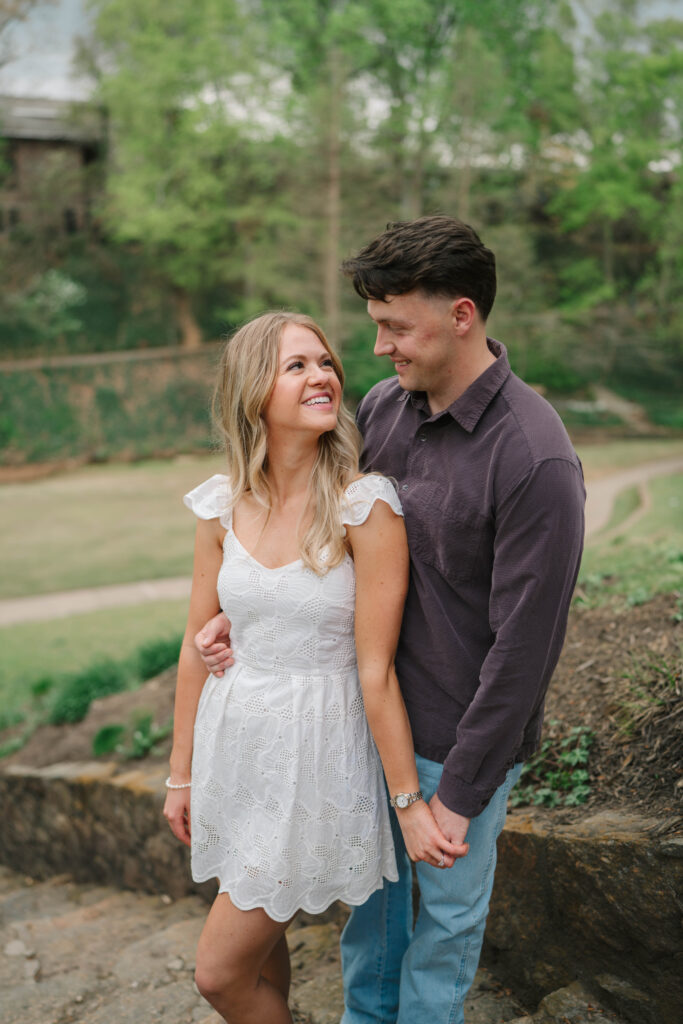 Falls Park Engagement Session
