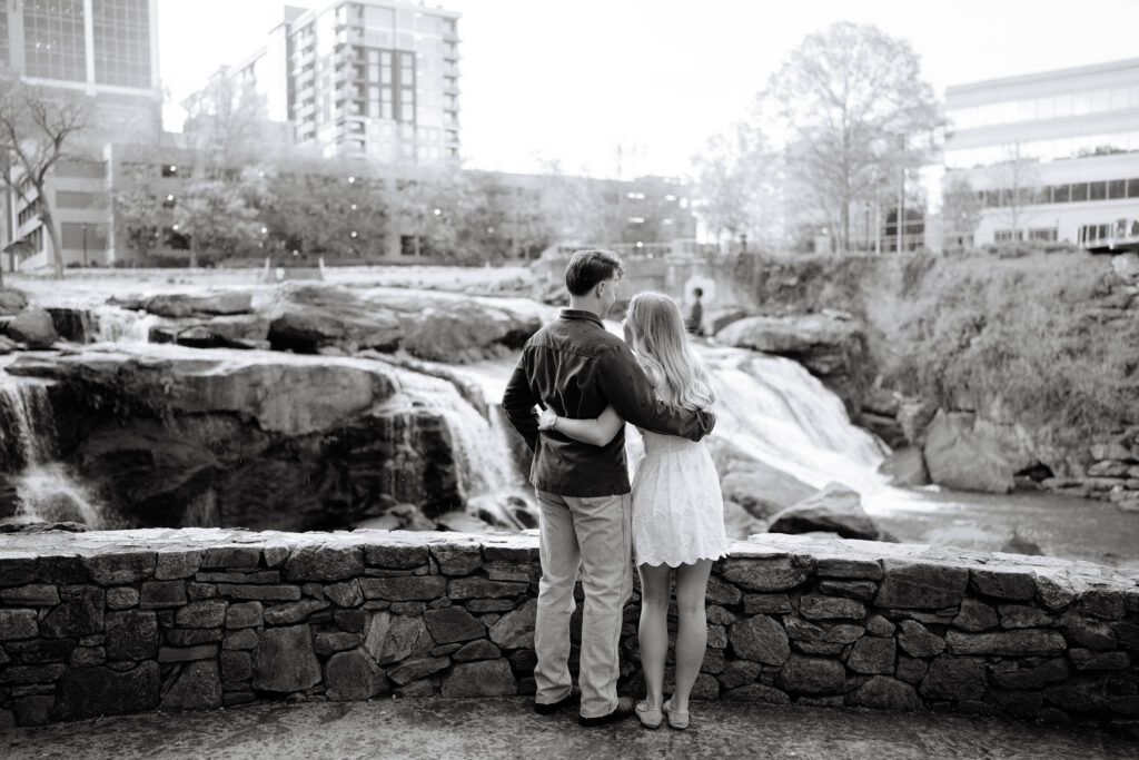 Falls Park Engagement Session