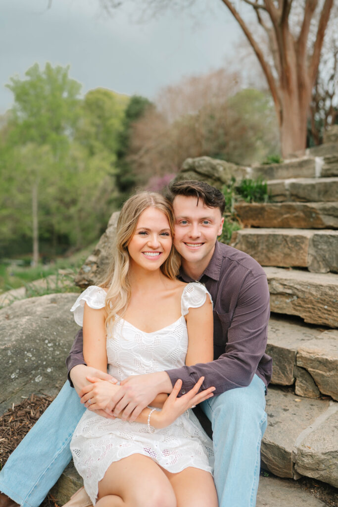 Falls Park Engagement Session